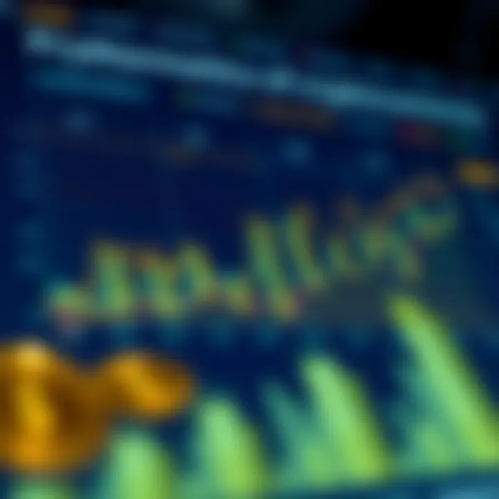 Performance Metrics of Cryptocurrencies Chart showing key performance indicators for various cryptocurrencies