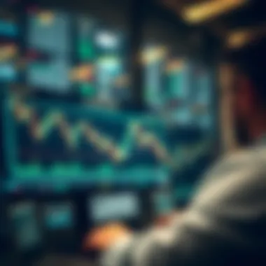 Sophisticated Trading Interface A sophisticated trading interface showcasing cryptocurrency charts