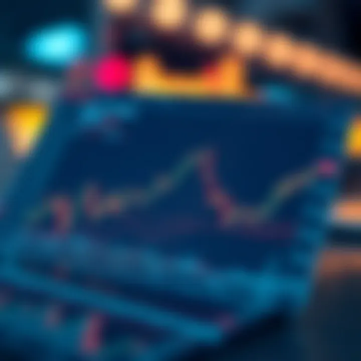 Graph showcasing market trends in cryptocurrency