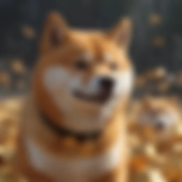 Comparative chart of Shiba Inu and leading cryptocurrencies