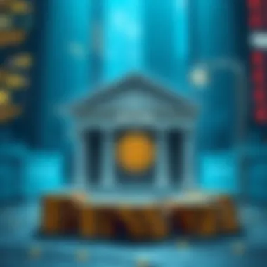 Bank connection with cryptocurrency