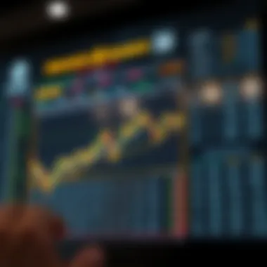 Market Behavior Insights from the Binance Order Book Chart illustrating market behavior influenced by the order book