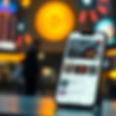 Exploring the User Interface of Binance US Mobile App User interface of the Binance US mobile app showcasing features