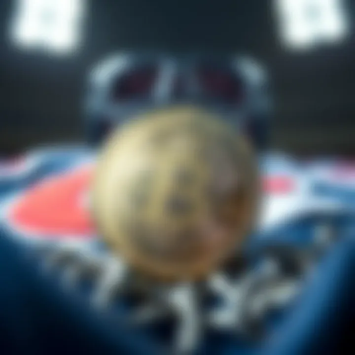 Blockchain Meets Sports Memorabilia Blockchain technology symbol intertwined with sports memorabilia