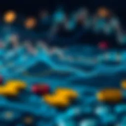 Visual representation of predictive analytics in cryptocurrency