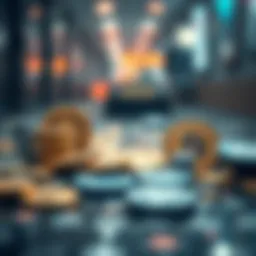 Diverse digital coins representing Celsius supported assets