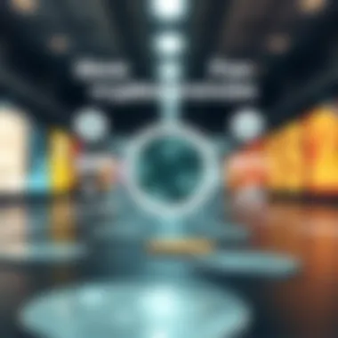 Infographic highlighting challenges in low-fee cryptocurrencies