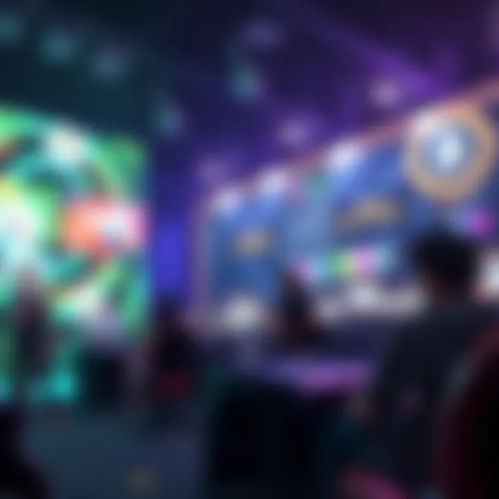 Visual representation of digital assets in gaming