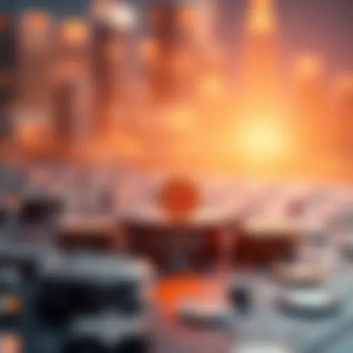 The Future of Cryptocurrency Innovation Conceptual illustration of cryptocurrency innovation