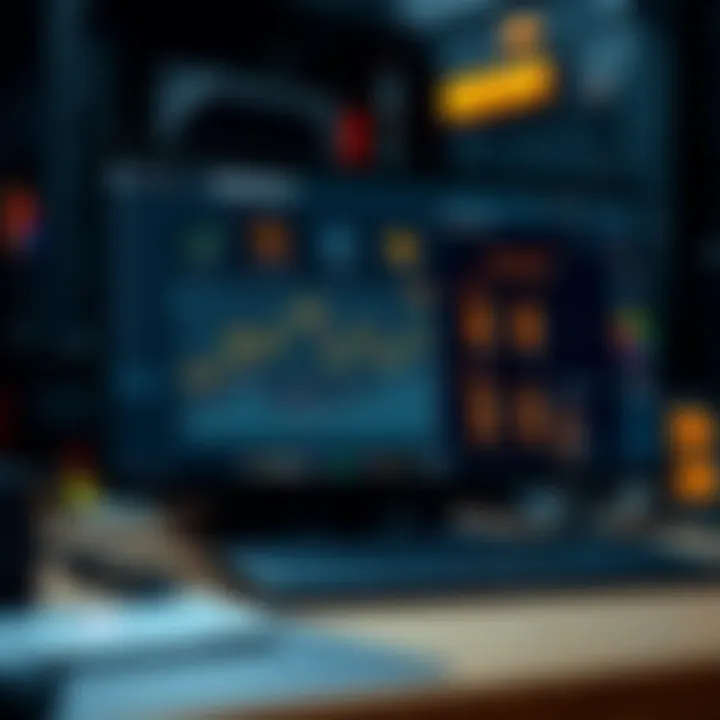 Mining Software Management Interface Screenshot of mining software interface