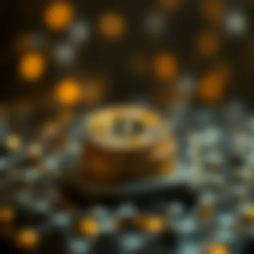 Blockchain Technology for NFTs Conceptual representation of blockchain technology for NFTs