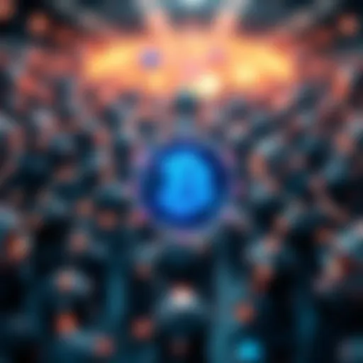 Understanding Blockchain Technology Visual representation of blockchain technology and its interconnected nodes