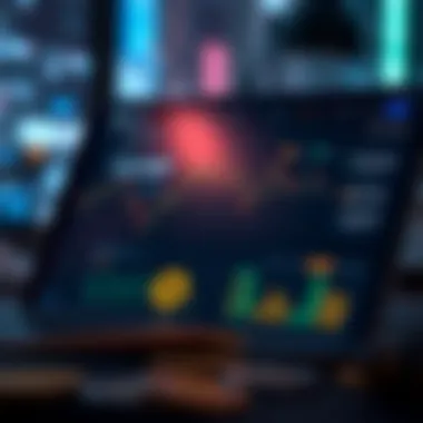 Portfolio overview in a cryptocurrency management app