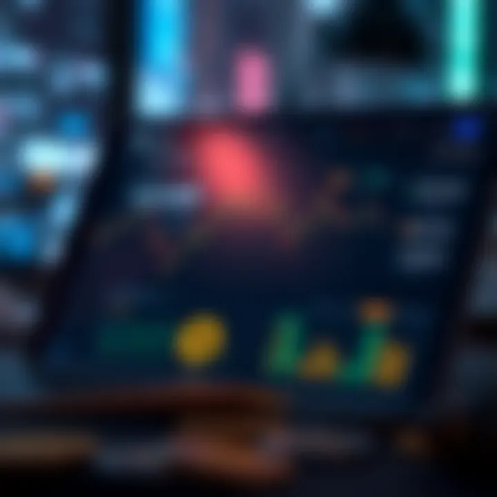 Portfolio overview in a cryptocurrency management app