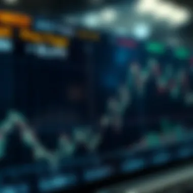 Chart illustrating recent cryptocurrency price fluctuations