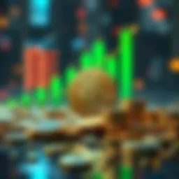 Visual representation of cryptocurrency growth and investment potential