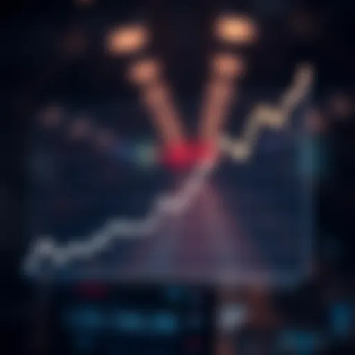 Graph illustrating eToro share price trends over time