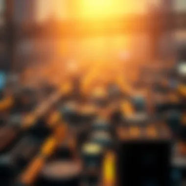 Diagram illustrating blockchain technology