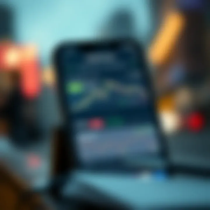 An overview of Robinhood app interface