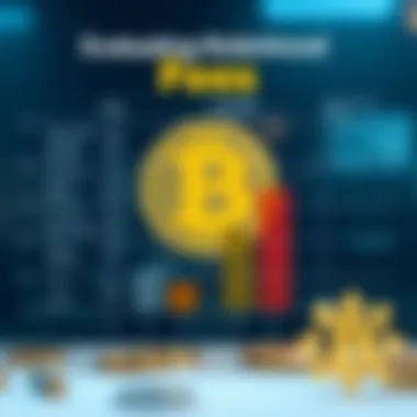 A comparison chart of cryptocurrency fees