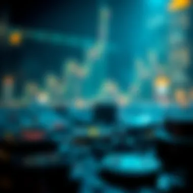 A visual representation of the cryptocurrency market trends