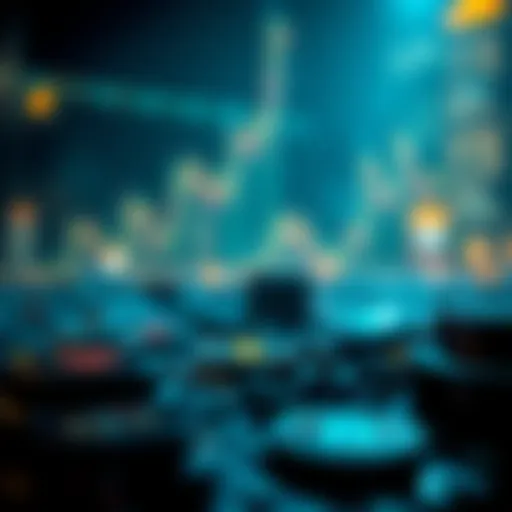 A visual representation of the cryptocurrency market trends