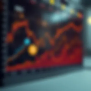 Graph showing the performance of top cryptocurrencies in 2021