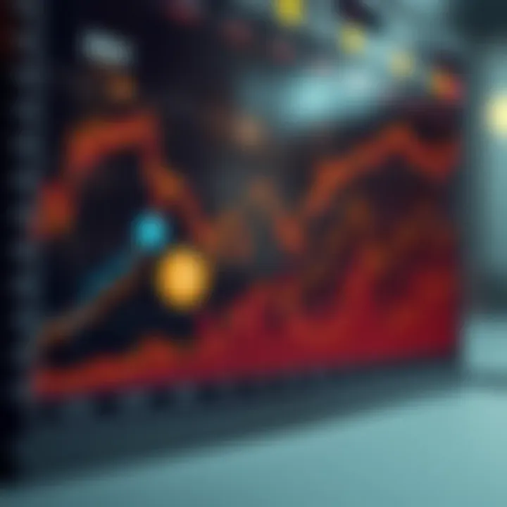 Graph showing the performance of top cryptocurrencies in 2021