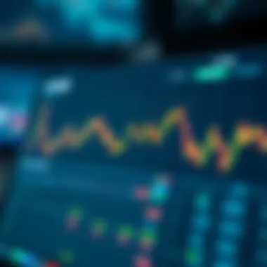 User interface of a cryptocurrency tracking application