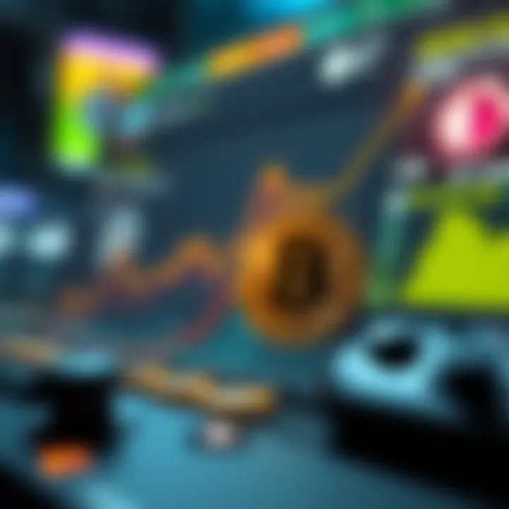 Economic Impact of Cryptocurrency in Gaming Graph depicting economic impact of cryptocurrency in gaming