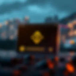 User interface of Binance Chain Wallet on Chrome