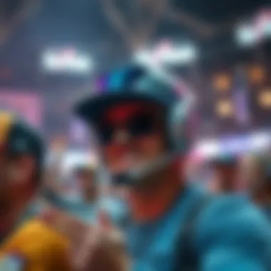 Fan Engagement through Digital Assets A conceptual image symbolizing fan engagement through digital assets