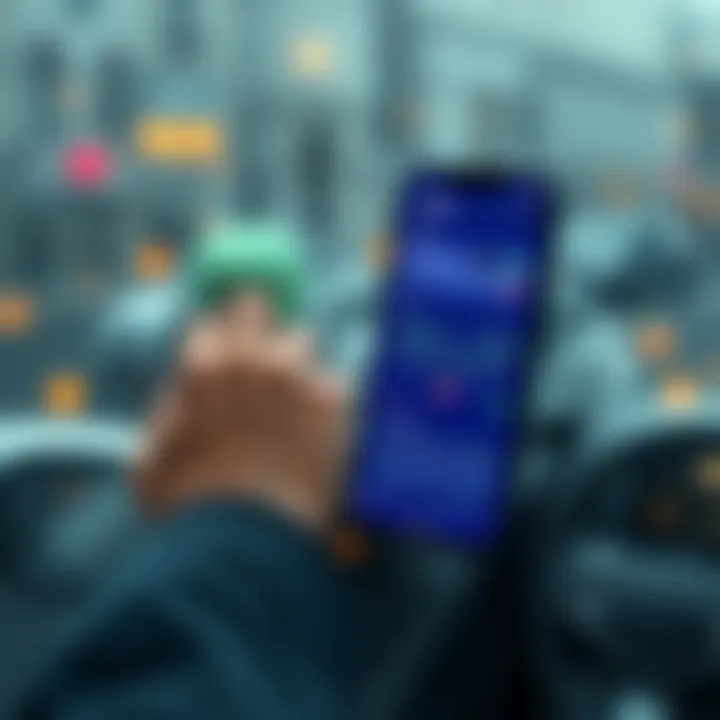 User navigating the Codi app interface