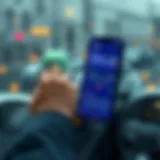 Navigating the Codi App User navigating the Codi app interface