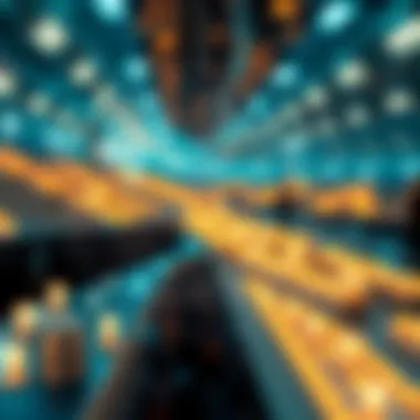 An intricate diagram illustrating the architecture of Distributed Ledger Technology.