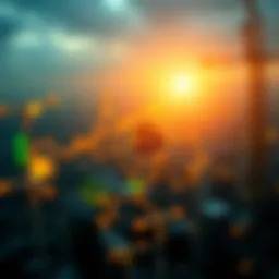 Conceptual representation of blockchain technology in energy efficiency