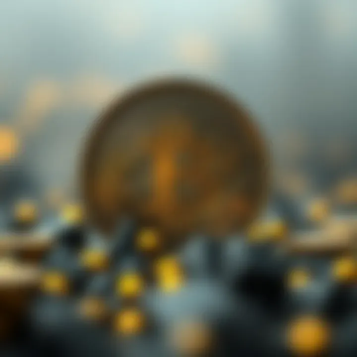 A digital representation of Flexacoin's blockchain technology