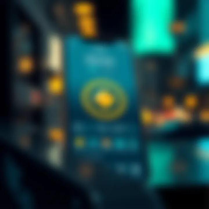 User Interface of Gemini App A visual representation of the Gemini app interface showcasing its user-friendly design