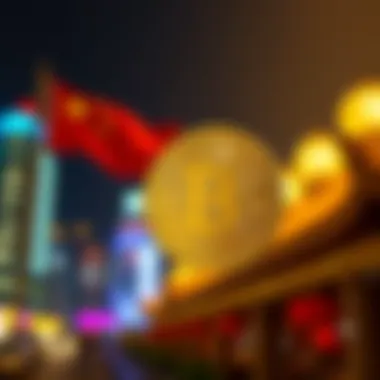 China's Cryptocurrency Ban Explained Symbolic representation of cryptocurrency ban in China