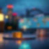 Conceptual representation of decentralized finance