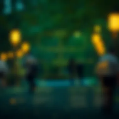 Flowchart illustrating lending and borrowing process in Maple Finance