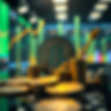 Visual representation of rapid investment growth