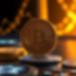 Conceptual representation of SmartCash digital currency