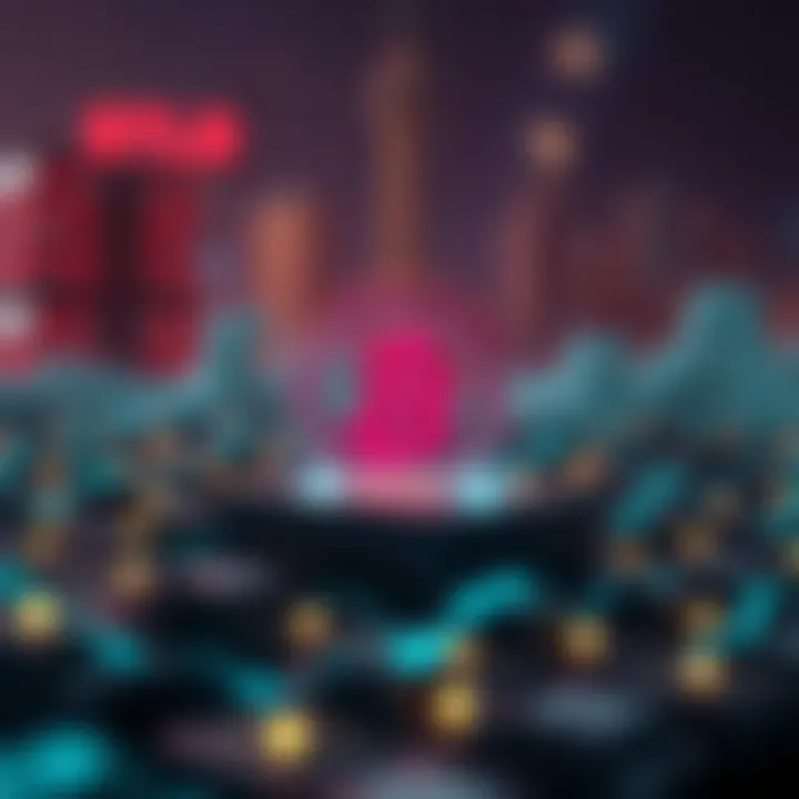 Illustration showing the concept of digital ownership through NFTs