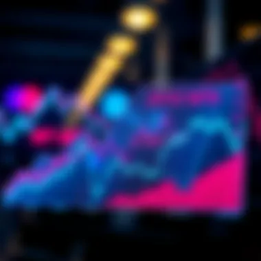 Graph showcasing stock performance linked to NFTs