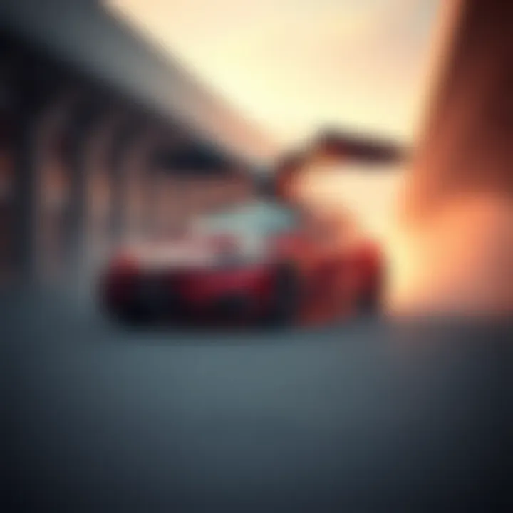 Tesla vehicle showcasing innovative design