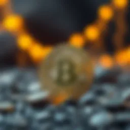 Symbolic representation of digital currency evolution