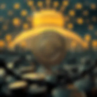 Philosophical Implications in Society Philosophical imagery reflecting the societal impact of cryptocurrencies