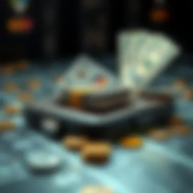 Digital Wallet Functionality An image depicting digital wallets and their functionality in modern transactions