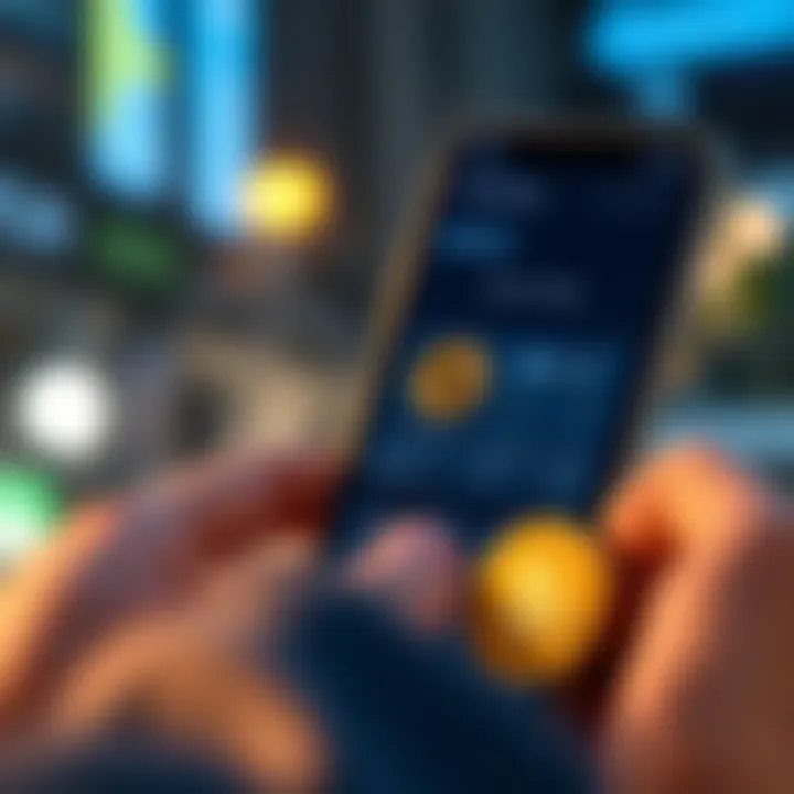 User Experience in Coin Swap Apps User interface showcasing seamless coin swapping process